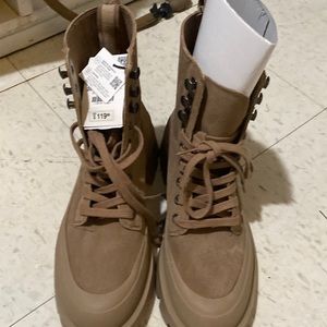 Zara leather boots